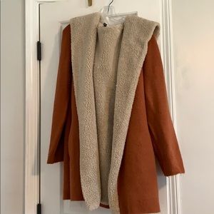 Fleece lined duster